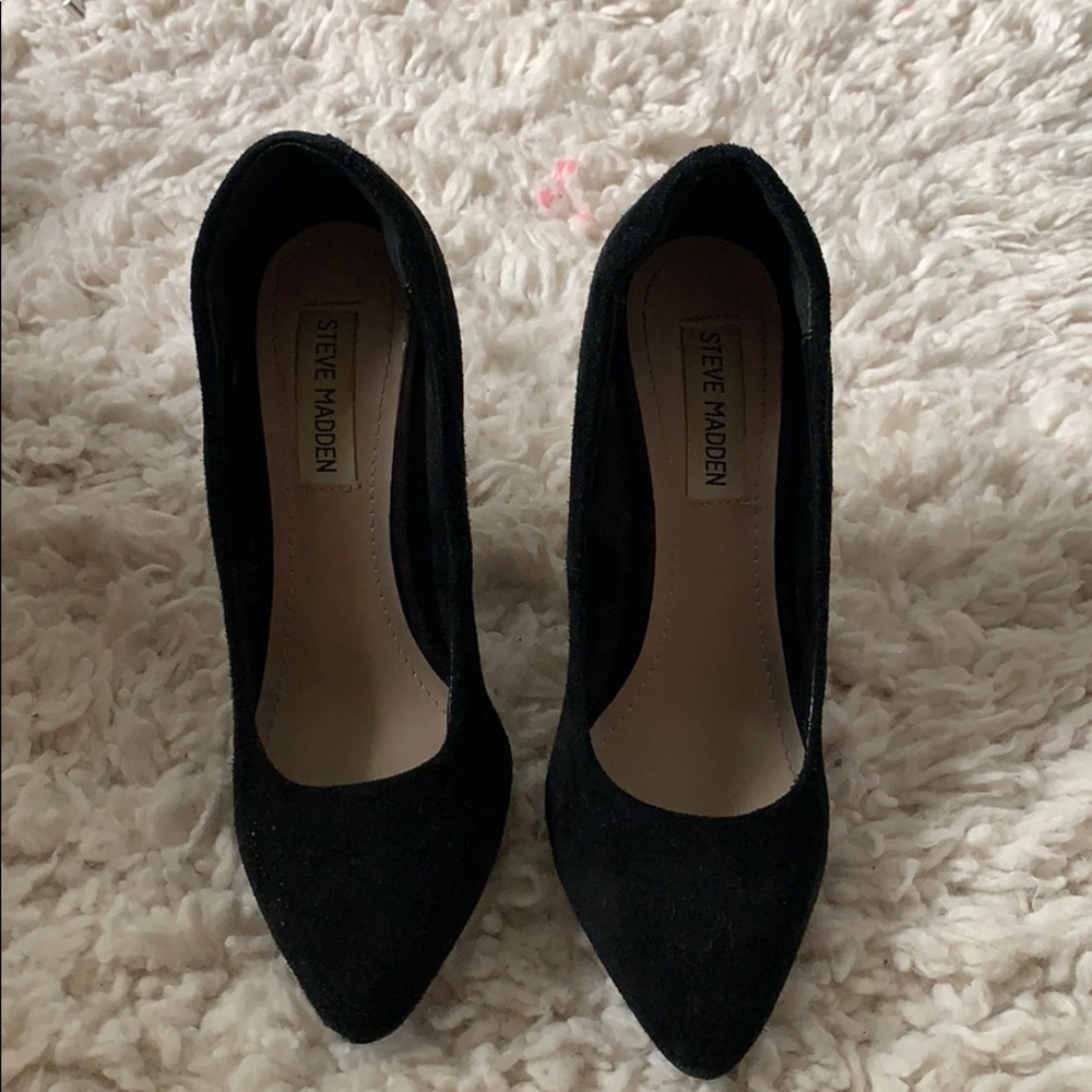 Black stilettos